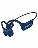 SANOTO Cuffie Conduzione Ossea Open Ear Auricolari Bluetooth 5.0 Wireless IPX7 Sport Impermeabili e Antisudore Adatte per Corsa Ciclismo Fitness Ufficio