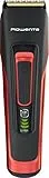 Rowenta TN5221 ADVANCER - STYLE,Regolabarba e Capelli, 45 Impostazioni, Lame Autoaffilanti, 120 Min Autonomia, Nero/Rosso