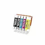INBUSCO - 5 cartucce XXL compatibili per Canon PGI-570 XL, CLI-571 XL, per Canon Pixma MG5750, MG5751, MG5752, MG5753, MG6850, MG6851, MG6852, MG6853, MG7750, MG7751, MG7752, MG7753, MG6800
