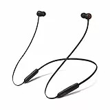 Beats Auricolari Flex wireless – Chip per cuffie Apple W1, auricolari magnetici, Bluetooth di Classe 1, 12 ore di ascolto – Black