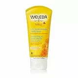 Weleda Baby Babywash Corpo&Capelli Calendula, docciaschiuma 2in1 per la detersione dei più piccoli, formula extra-delicata (1x200ml)