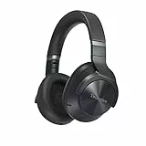 Technics Cuffie wireless con cancellazione del rumore, cuffie Bluetooth ad alta fedeltà con connettività multi-punto, qualità di chiamata impressionante e vestibilità comoda, EAH-A800-K, nero