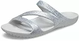 Crocs Kadee II Sandal W, Sandali Donna, Argento (Silver Glitter), 36/37 EU