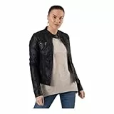 Only Bandit PU Biker Giacca, Black C-N10, 38(M) Donna