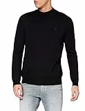G-STAR RAW Men's Premium Core Mock Knit, Nero (dk black D17923-B692-6484), M