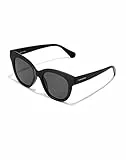HAWKERS Audrey Occhiali da Sole, Raw Black Polarized · Black, Adulto Unisex