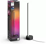 Philips Hue White and Color Ambiance Gradient Signe, Lampada da Tavolo LED, Smart, Bluetooh, Nera