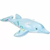 Intex 58535 - Cavalcabile Delfino, Argento, 175 x 66 cm