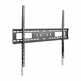Goobay 49892 - Supporto da parete per TV Pro FIXED (XL), da 43' a 100', 75 kg, fissaggio semplice e sicuro, standard Vesa QLED/LED, colore: Nero