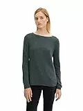 TOM TAILOR 1035115 Maglione, 12363 – Grigio Coal Melange, XL Donna