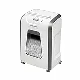 Fellowes Distruggi documenti a frammento FS-12C, 12 fogli, per casa e piccolo ufficio, uso personale, cestino da 19 litri, distruggidocumenti con blocco di sicurezza, nero [ESCLUSIVA AMAZON]