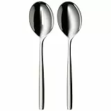 WMF Posate da Insalata, 25 cm, Piccole, forchetta da Insalata e Cucchiaio da Portata, in Acciaio Inox Cromargan lucidato, Lavabili