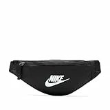 Nike Heritage Waistpack - Fa21, Borsa Unisex Adulto, Black/Black/White, Taglia Unica