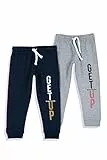 Chicco Set Pantaloni Lunghi In Felpa , Pantaloni sportivi Bambini e ragazzi, Blu, 6 anni (pacco da 2)