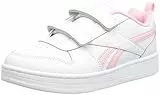 Reebok Royal Prime 2.0 2V, Sneaker, Ftwr White/Ftwr White/Pink Glow, 29 EU