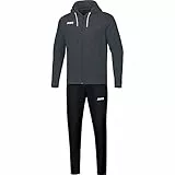 JAKO Base mit Kapuze, Tuta da Jogging. Uomo, Antracite, XXL