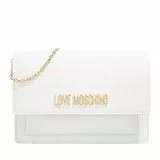 Love Moschino Jc4095pp0gkp0, Borsa a Spalla Donna, Bianco, Taglia unica