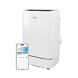 SUNTEC condizionatore portatile Advance 12000 BTU APP - Condizionatore d'aria mobile con controllo Smart App - Deumidificatore per ambienti fino a 60 mq - Raffreddamento e riscaldamento mobile