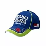 UKKD Cappello Donna Berretto da Baseball Dad Cappello GP Motociclo Uomo Unisex Ricamo in Cotone Camionista Cappelli Suzuki Sport All'Aperto F1 Cappellini da Corsa