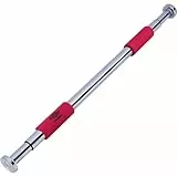 UMBRO Barra per trazioni – max. 100 kg – regolabile da 62 a 100 cm – telaio da parete e porta montaggio 62 – 85 cm – maniglie in schiuma