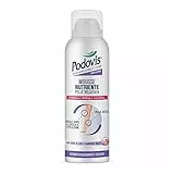 Podovis, Mousse Nutriente - Crema Gambe e Piedi , Ideale Dopo la Doccia o l'Epilazione, Pelle Morbida e Vellutata, Arricchita con Fiore di loto ed Olio di Mandorle, 150 ml