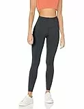 Amazon Essentials Legging a Vita Alta Active Sculpt a Tutta Lunghezza (Taglie Forti Disponibili) Donna, Nero, S