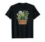 Free Hugs Cuddly Cute Cactus Smiles Back to School Wear Tees Maglietta