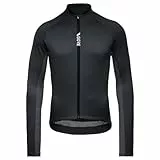 GORE WEAR C5 Maglia Termica da Ciclismo per Uomo, M, Nero (Black/Terra Grey)