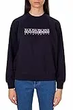 NAPAPIJRI - Felpa Donna Girocollo Relaxed con Logo - Taglia M