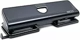Rapesco 1054 720 Perforatrice a 4 Fori, Fora fino a 22 Fogli, Nero