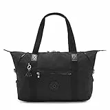 Kipling ART M, Borsa Tote da Viaggo Multiuso, 58 cm, 26 L, 0.50 kg, Nero (Black Noir)