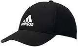 Adidas GM4509 - Cappellino Baseball, Giovani (Youth), Nero (Black/Black/White), Taglia Unica