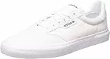 adidas 3Mc, Scarpe da Skateboard Unisex-Adulto, Bianco (Ftwwht/Ftwwht/Gold Mt Ftwwht/Ftwwht/Gold Mt), 38 EU