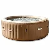 Intex Idromassaggio idromassaggio Pure SPA, diametro 196 cm x 71 cm, per 4 persone, capacità 795 l, beige, 28426