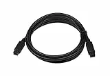 CERRXIAN - Cavo FireWire 800 da 1,8 m, 9 pin a 9 pin, IEEE 1394B (per Mac e PC), colore: nero