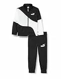 PUMA Power Cat Poly Suit B, Tuta da Ginnastica Unisex-Adulto, Black, 152