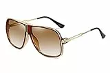 SHEEN KELLY Retrò anni '80 Vintage Pilot Occhiali da sole Uomo Classic Mirror Eyewear Unisex