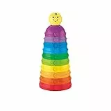 Fisher-Price Scodelle Trasformelle, 10 Coloratissime Scodelle Numerate, Include Pallina Sonaglino, Giocattolo per Neonati 6+Mesi, W4472