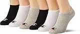 Champion Core 6PP Sneaker, Calzini Unisex - Adulto, Grigio (Melange Chiaro)/Bianco/Nero, 43-46 ( pacco da 6)