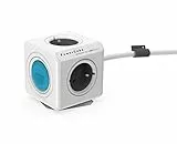 Allocacoc - Ciabatta multipresa collegata, 1,5 m, compatibile con Amazon Alexa e Google Home