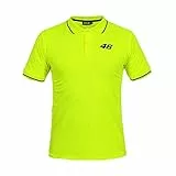 Valentino Rossi Polo Core,Uomo,XL,Giallo Fluo