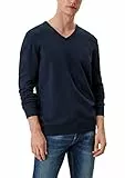 s.Oliver 130.11.899.17.170.2040666 Maglione, Blu (Navy 9999), L Uomo