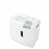HSM shredstar X5 1043121 Distruggidocumenti da 4,5x30 mm, Bianco argento, taglio a frammenti