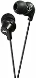 JVC Cuffie in-ear con suono potente, colore nero