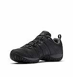 Columbia Woodburn II Waterproof Scarpe da Trekking Basse Impermeabili Uomo, Nero (Black x Caramel), 43 EU