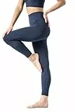 Risalti Leggings Donna Pancia Piatta - Leggins Lungo Vita Alta, Abbigliamento Donna in Microfibra Senza Cuciture - Made in Italy