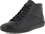 ECCO Soft 7, Stivaletto alla Caviglia Donna, Black/Black, 41 EU