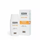FotoUltra 100 ISDIN Active Unify SPF 50+ - Protezione solare viso, Despigmentante , 50 ml