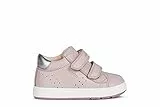 Geox B Biglia Girl C, Scarpe da ginnastica Bimba 0-24, Rose, 21 EU