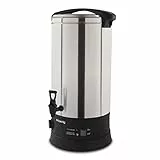H.Koenig Multifunzione LEGI25, sterilizzatore per barattoli e Preparazione di Ricette Calde, 25 l, 30-110 °C, Timer Fino a 120 Minuti, Acciaio Inossidabile, 2500 W, 25 Litri
